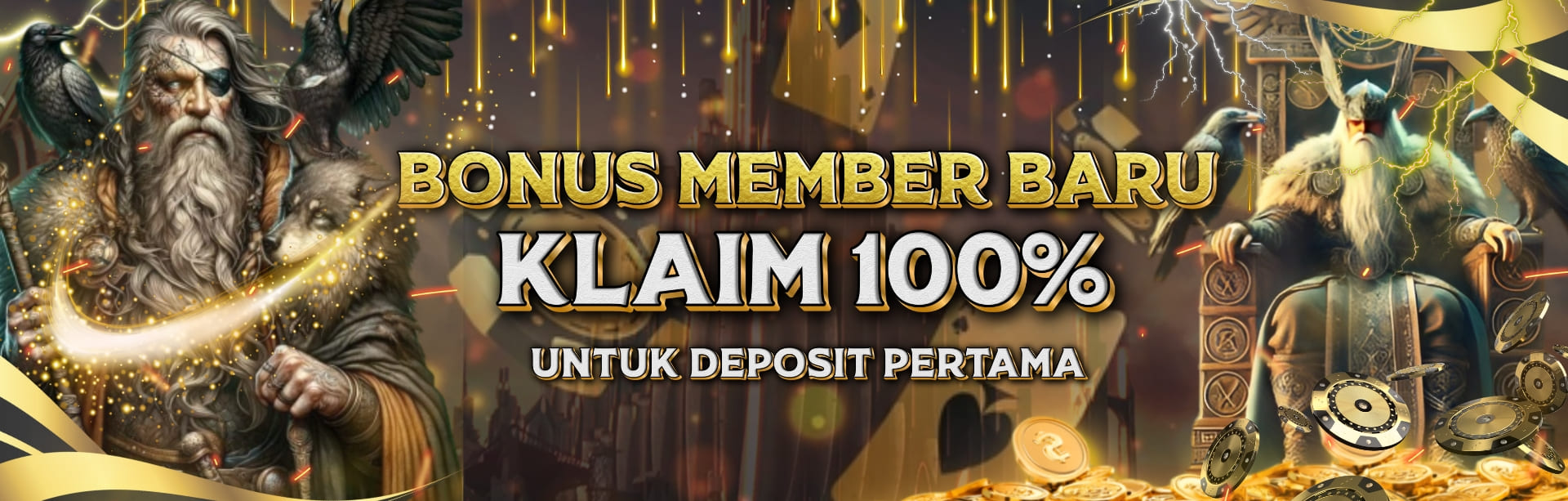 BONUS MEMBER BARU 100%