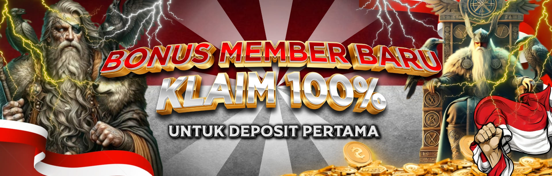 BONUS MEMBER BARU 100%