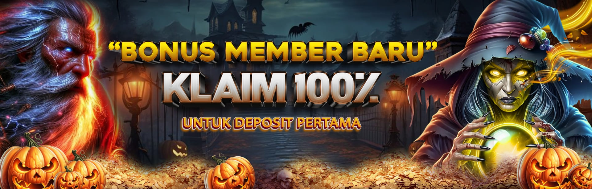 BONUS MEMBER BARU 100%