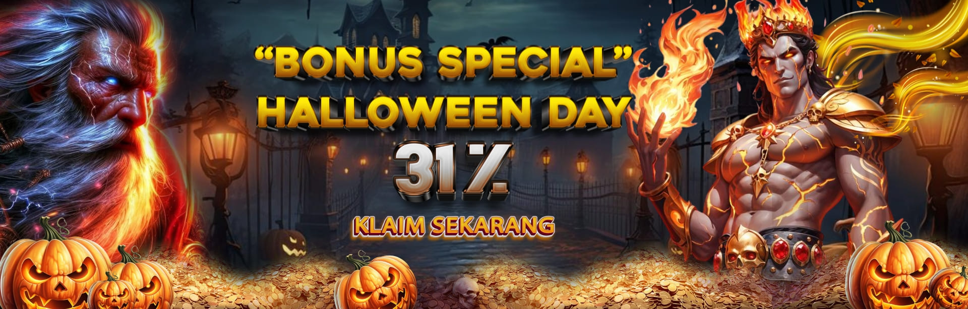SPESIAL HALLOWEEN DAY 31%