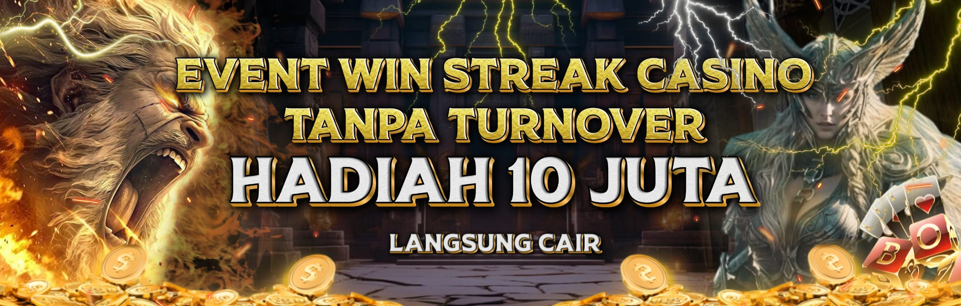 EVENT WIN STREAK CASINO ODIN55