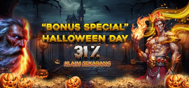 SPESIAL HALLOWEEN DAY 31%