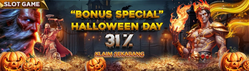 SPESIAL HALLOWEEN DAY 31%