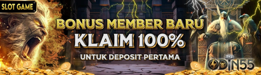 BONUS MEMBER BARU 100 %