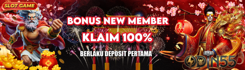 BONUS MEMBER BARU 100 %