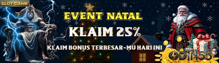 BONUS HARIAN NATAL 25%